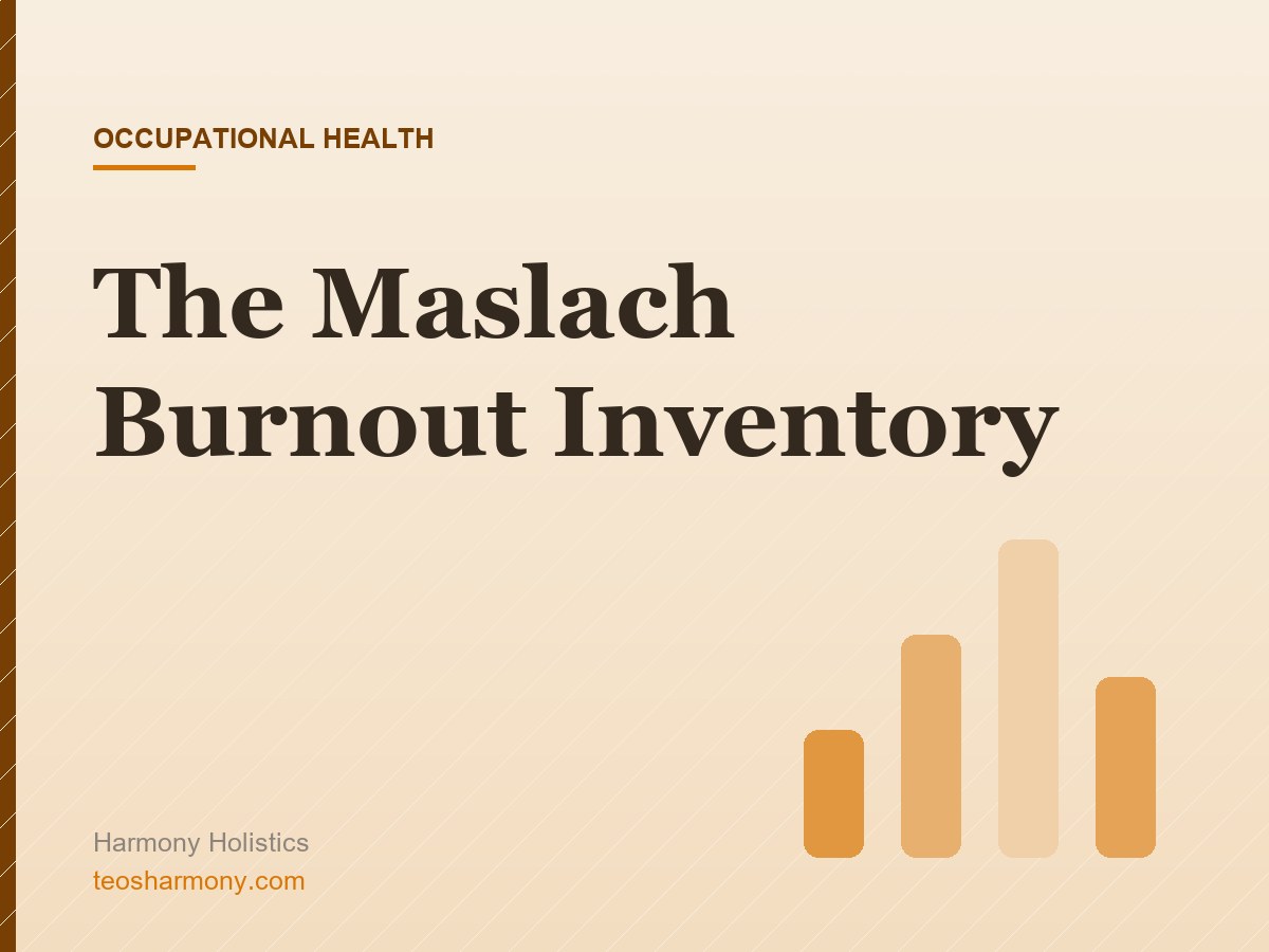 The Maslach Burnout Inventory: Understanding the 3 Dimensions of Burnout