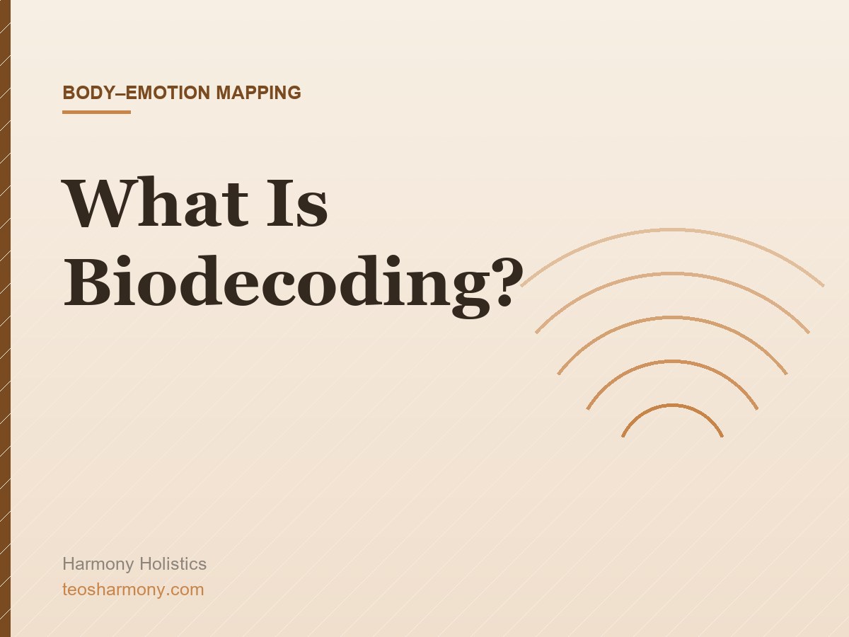 What Is Biodecoding? A Beginner's Guide to the Body-Emotion Framework
